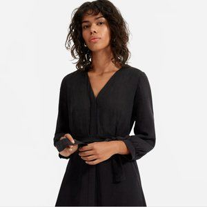 Everlane Cupro Blouson Dress